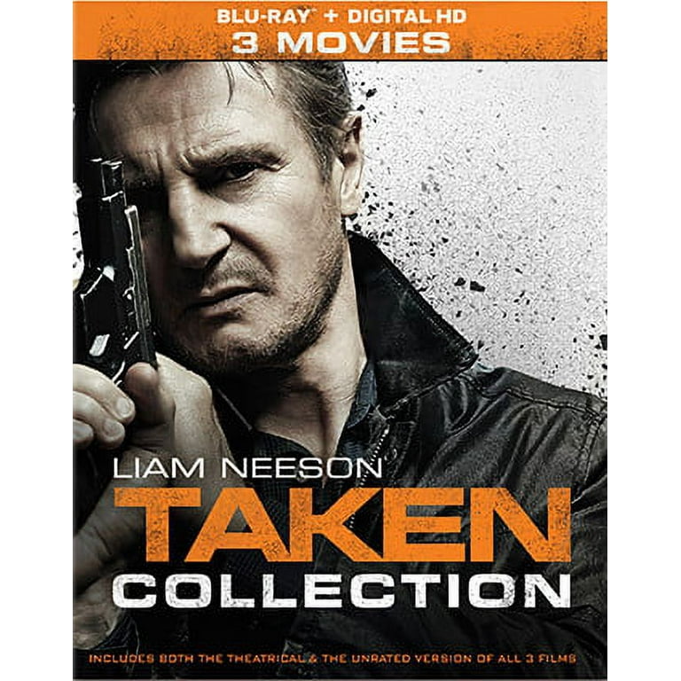 Taken: 3-Movie Collection (Blu-ray, Digital Code) (Standard