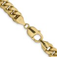 thumbnail image 4 of 10k Yellow Gold 9.3mm Miami Cuban Chain Necklace Pendant Charm Curb, 4 of 9