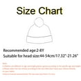 thumbnail image 3 of Chenyin Kids Baby Winter Hat with Scarf One Piece Set Toddler Beanie Hats Girls Boys with Neck Warm for Fall Winter 2-8T, 3 of 9