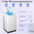 thumbnail image 5 of Techomey Compact Washing Machines 1.7 Cu ft Single Use in Schools and apartments 12lbs White Washer, 5 of 8