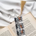 thumbnail image 6 of Kdxio Four Running Horses Print Metal Tassel Bookmarks,Perfect Gift for Art Lovers and Bookworms Metal Bookmarks for Women, 6 of 8