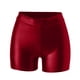 thumbnail image 3 of MKLEKYY Pantalones Cortos Para Mujer, Informales, Con Cordón, Cómodos, De Moda, De Cuero, Ajustados, Sexis, Para Exteriores Y Ocio., 3 of 4