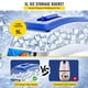 thumbnail image 3 of VEVOR Trituradora de hielo comercial de 110 V 400 lbs/h con tolva de 12 libras, 300 W de mesa eléctrica de cono de nieve 320 RPM de velocidad de rotación perfecta para fiestas eventos Snack Bar VEVOR PBJ9562626, 3 of 9