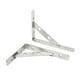 thumbnail image 4 of Soporte de estante Zulema Soportes de pared de acero inoxidable 6 pulgadas, 4 of 8
