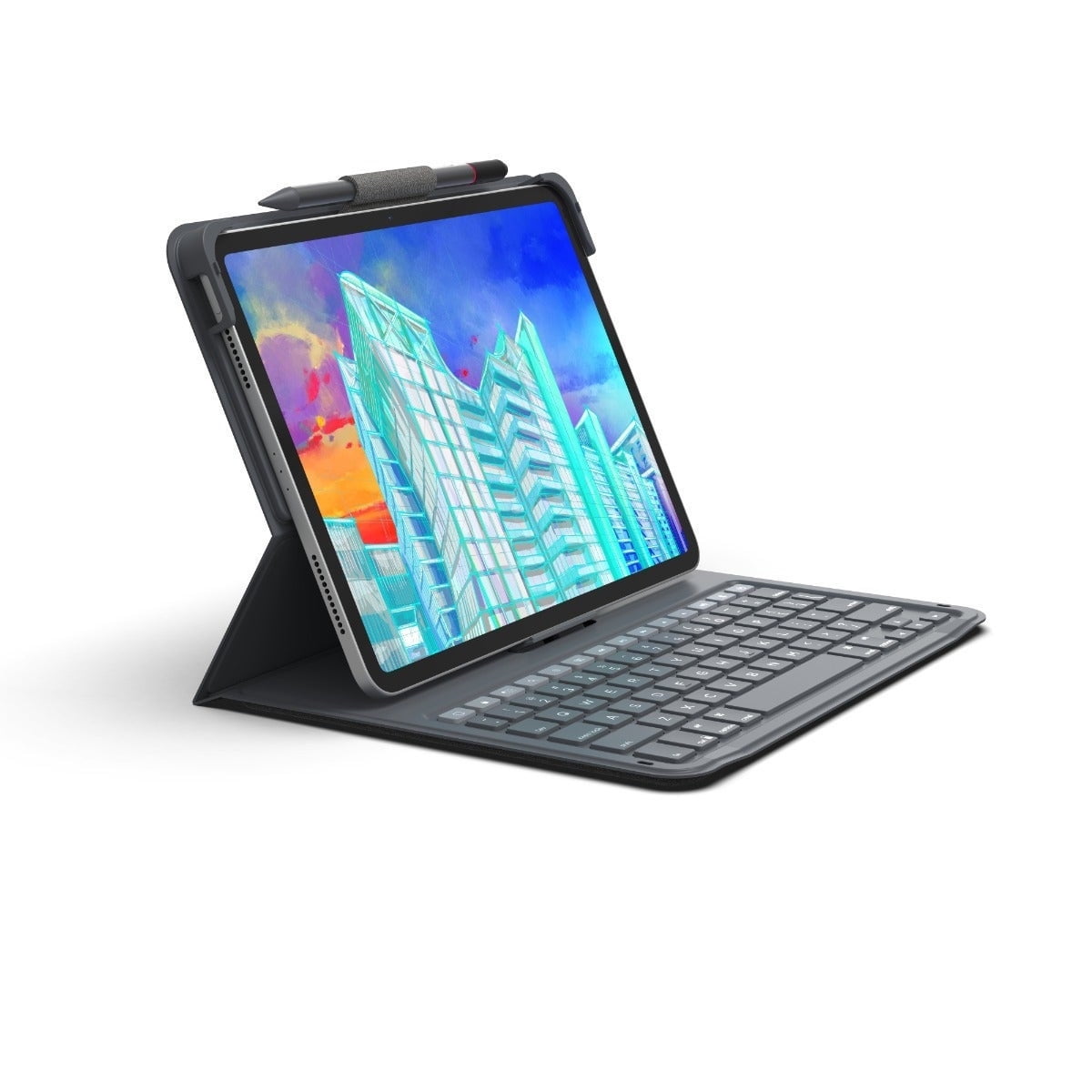 ZAGG Messenger Folio 2 Wireless Keyboard and Case for Apple iPad 11" 11th Gen (A16) and 10.9" 10th Gen