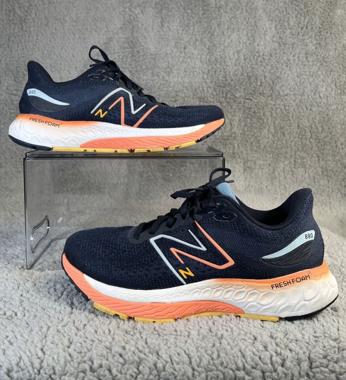New Balance Sneakers Men\'s Size 8 Blue/Orange FF X880 V12 Running Shoes M880M12 Road Trail Run: New Balance Fresh Foam X 880 v12 Multi  main image 3