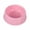 Pink, variant on Pet Bowls, Sturdy Dog Food Holder, Round Non- Pet Food & Water Containers, Large Candy Color Reusable Bowls for Large Medium Small Dogs, Puppy, Cat, Rabbit for Home, Outdoor, 7"