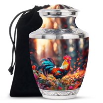 SUBSH Chicken Urn - Urn for Ashes - Urn for Human Ashes - Cremation Urns for Adult Ashes Men - Ashes Urn Adult (10 inch Pack of 1)