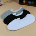 thumbnail image 3 of Flmtop Men's Fashion Summer Sports Invisible Low Cut Cotton Ankle Short Boat Socks, 3 of 7
