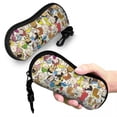 thumbnail image 4 of Estuche para gafas unisex con personajes de cómics de Peanuts, ligero, con diseño de Snoopy, Charlie Brown, Linus y Lucy, caja de almacenamiento para gafas de sol, 4 of 5