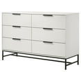 thumbnail image 4 of Sonora 6-drawer Bedroom Dresser White, 4 of 12