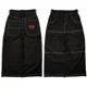 thumbnail image 5 of Hip Hop estampado a mano bordado gráfico ropa de calle pantalones vaqueros holgados Y2K pantalones de skate hombres mujeres pantalones anchos de cintura alta, 5 of 5