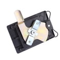 thumbnail image 3 of Metal 2-Door Cupboard Closet Key Lock Entry Locker Hardware Black, 3 of 4