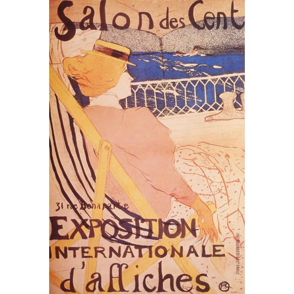 International Exhibition of Posters Vintage Illustration Art Deco Vintage French Wall Art Nouveau 1920 French Advertising Vintage Poster Print Art Nouveau Decor Cool Wall Decor Art Print Poster 12x18