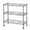Silver2-3-tier, variant on BoldGear 3 Tier Adjustable Storage Shelf Metal Storage Rack Wire Shelving Unit Storage Shelves for Pantry Closet Kitchen Laundry Bathroom,Black
