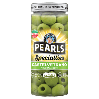 Pearls Specialties Martini Vermouth Red Pepper Hand-Stuffed Olives
