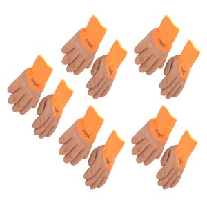 Gants congélateurs, 5 Paires Gants de protection extérieurs 5 Doigts pour la construction