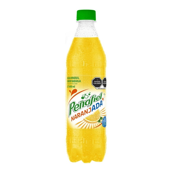 Agua mineral Peñafiel Adas sabor naranjada 600 ml