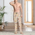thumbnail image 2 of Balery UAE Travel1 Pantalones de pijama para hombre, pijama ultraligero, pantalón de descanso-X-Large, 2 of 6