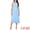 Sky Blue, variant on DARING DIVA Women's Boat Neck Vintage Formal Wedding Guest Lace Dress S Black