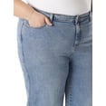 thumbnail image 6 of Levi Strauss Signature Women's and Women's Plus Vintage Wide Leg Crop Jeans, Sizes 0-22, 6 of 8