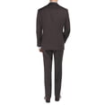 thumbnail image 2 of Mens Side Vent 2-piece Light Brown Modern Fit Suit DTI, 2 of 5