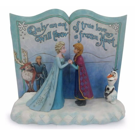 UPC 045544823456 product image for Jim Shore Disney Traditions Act of Love Frozen Storybook Figurine 4049644 Book | upcitemdb.com
