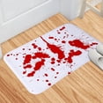thumbnail image 2 of Maojin Decoración de Halloween Huellas de Sangre de Halloween Alfombra de Piso Cocina Dormitorio Puerta Impresión Sala de Estar, 2 of 8