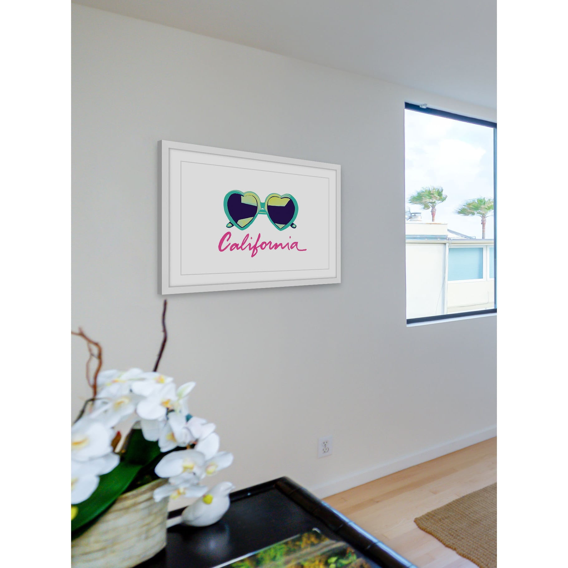 "I Heart California" Framed Painting Print