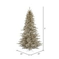 thumbnail image 2 of Vickerman K166330 3 ft. x 25 in. Champagne Fir Artificial Christmas Tree Unlit with 234 Tip Count, 2 of 2