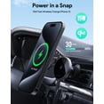 thumbnail image 3 of AUKEY HD-MC13 15W MagSafe Phone Mount, QI2 (Include 1M C-C), 3 of 10