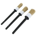 thumbnail image 3 of Brosse de Detailing de Voiture Douce, Ensemble de Brosses de Detailing Auto 3 Pcs pour Porte-Gobelet pour Écarts de Roue, 3 of 8