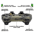 thumbnail image 3 of Control Inalámbrico Virtual Zone para PS3 y Cable de Carga Verde Militar, 3 of 5