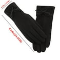 thumbnail image 3 of ShomPort Winter Gloves Woman Warm Fuzzy Gloves Thermal Outdoor Windproof Touchscreen Gloves, 3 of 3