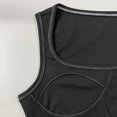 thumbnail image 5 of Chaleco Novedad de primavera y verano 2023, chaleco de cuello cuadrado Irregular con tirantes para mujer, Tops cortos con ombligo envuelto para mujer Cgtredaw Para estrenar, 5 of 5