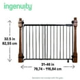 thumbnail image 5 of Summer by Ingenuity The Stairway+ 46W Series Pet and Baby Gate - Black, 5 of 11