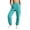 A Green, variant on Womans Sweat Pants Ndbuld Fashion Women Casual High Waist Loose Pocket Straight Solid Long Pants Gray XXL
