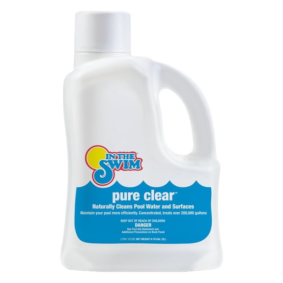 In The Swim - Pure Clear - Clears Cloudy Water - Improves Filter Performance - 3 Liter 62011