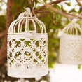 thumbnail image 2 of Metal Tealight Candle Holder Hanging Lanterns Birdcage Candlestick Home Decor, 2 of 7