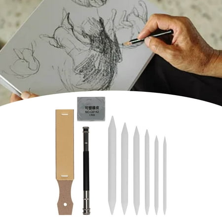 Sketch Drawing Tools, 3 Sets Sketching Tool Set Widely Used Easy To Use For  Smudging