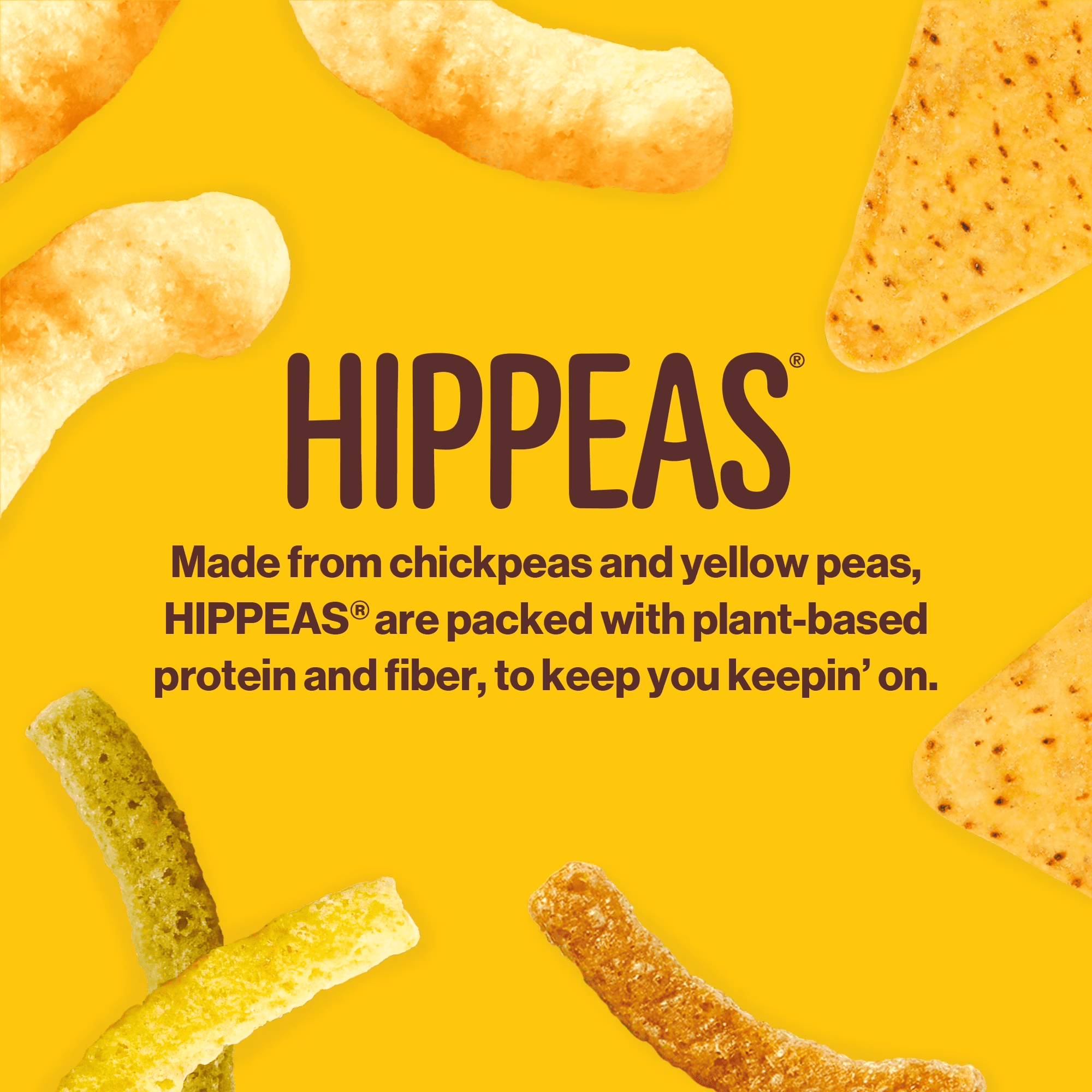 Hippeas Cheezy Vibes Vegan Puffed Snacks, 21 ct, 0.8 oz