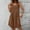 Coffee Dresses for Women, variant on Blczomt Casual Women's Dresses Tank Summer A Line Flowy Sleeveless Brown Cotton Linen Dresses