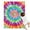Rainbow Tie Dye, variant on Rainbow Tie Dye Mandala Pattern Blanket,Comfortable Soft Flannel Throw Blanket,All Season,Warm Lightweight Blankets for Sofa Bed Couch Living Room Chair,30"x40"