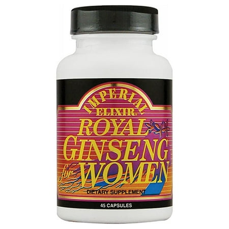 Imperial Elixir Ginseng royal pour les femmes Capsules - 45 Ea