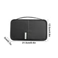 thumbnail image 3 of Leodye 1PCS Family Travel Document Organizer Capacious RFID Passport Holder Wallet -8.46x4.92x0.79 inches, 3 of 6