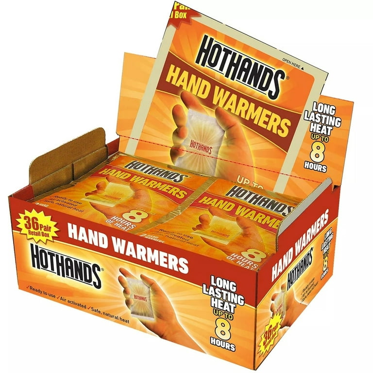 Full Pallet - 36 Cases, 8640 pairs - Hot Hands HH-2 Hand Warmers