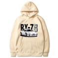 thumbnail image 2 of Initial D JDM-Sudadera con capucha Vintage RX7 FD Drift para hombre, sudadera con estampado de coches japoneses, chándal Harajuku, ropa de calle suelta, Jersey, Tops xuanjing unisex, 2 of 2