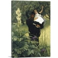 thumbnail image 1 of ARTCANVAS The Widower 1876 Canvas Art Print by James Tissot - Size: 18" x 12" (0.75" Deep), 1 of 9