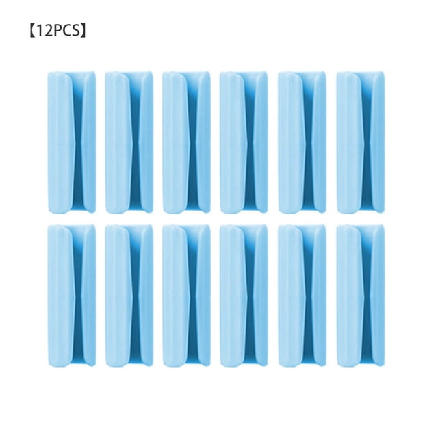 Kearding Clips para sábanas, abrazaderas de plástico para edredones, sujetadores antideslizantes para sábanas para el hogar, azul Type3 NO3