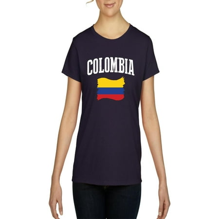 Colombia Women Shirts T-Shirt Tee